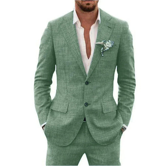 Eleganter Herrenanzug Set mit Blazer und Hose | Slim-Fit