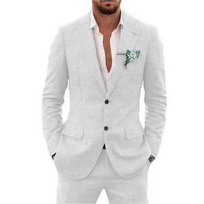 Eleganter Herrenanzug Set mit Blazer und Hose | Slim-Fit