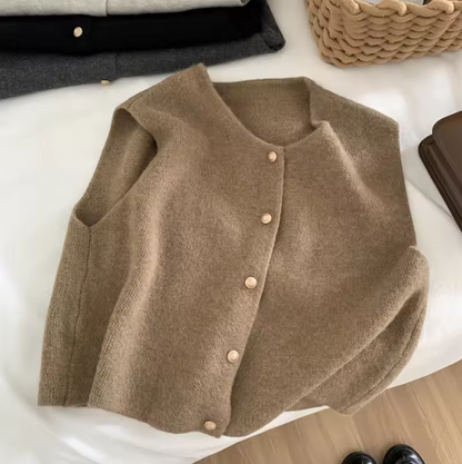 Elegante Strickweste für Damen