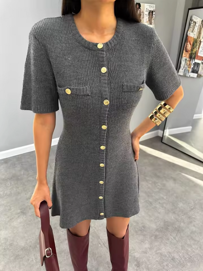 Elegantes Midi-Kleid für Damen