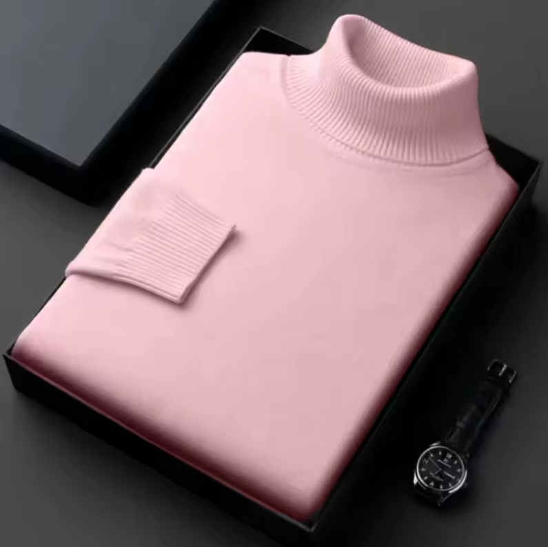 Eleganter Rollkragenpullover mit Zeitloser Passform