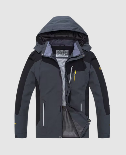 Wasserdichte Wanderjacke Herren | Übergangsjacke