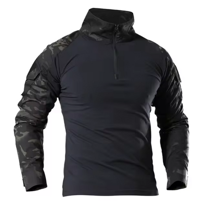 Komfortables Langarmshirt für Herren mit Sportlichem Design und Funktionaler Passform