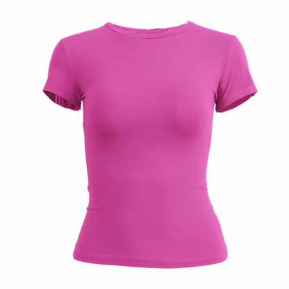 Figurbetontes Damen T-Shirt mit Bequemer Passform und Modernem Look