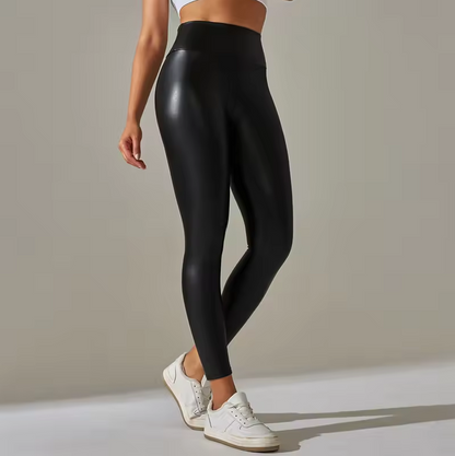 Figurbetonte Leggings für Damen mit hohem Bund
