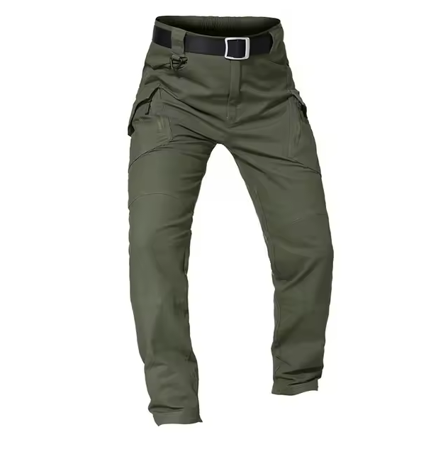 Herrenhose mit Mehrfachtaschen und Gürtel