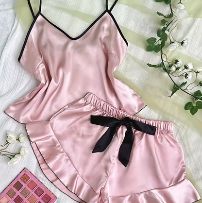 Komfortables Top- und Shorts-Set