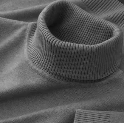 Eleganter Rollkragenpullover für Herren mit Komfortabler Passform