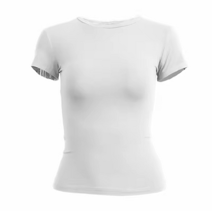 Figurbetontes Damen T-Shirt mit Bequemer Passform und Modernem Look
