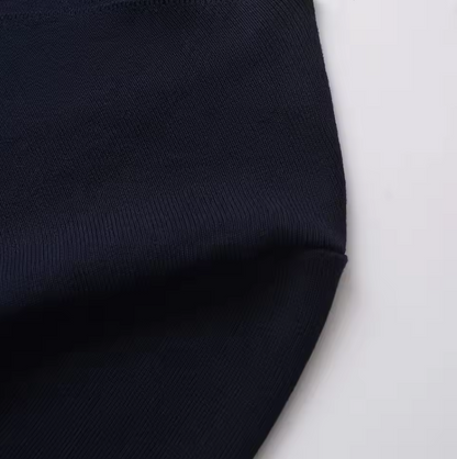 Elegantes Langärmeliges Oberteil mit Bindegürtel und V-Ausschnitt
