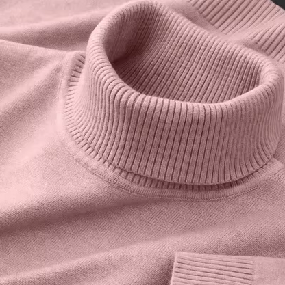 Eleganter Rollkragenpullover für Herren mit Komfortabler Passform