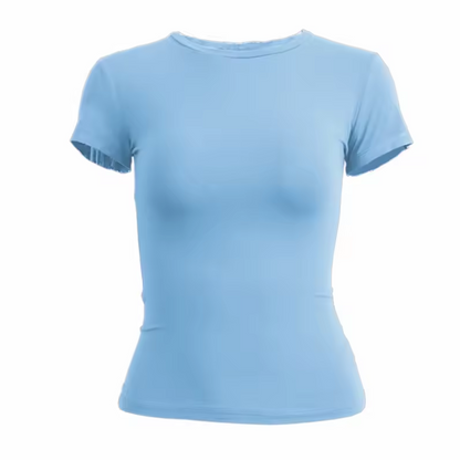 Figurbetontes Damen T-Shirt mit Bequemer Passform und Modernem Look