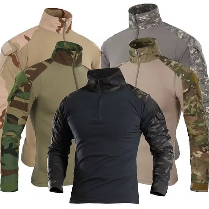 Komfortables Langarmshirt für Herren mit Sportlichem Design und Funktionaler Passform