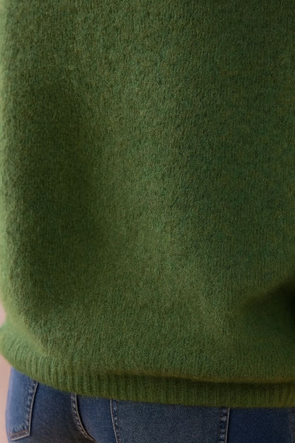 Damen-Strickpullover mit Rundhalsausschnitt – Klassisch & Bequem