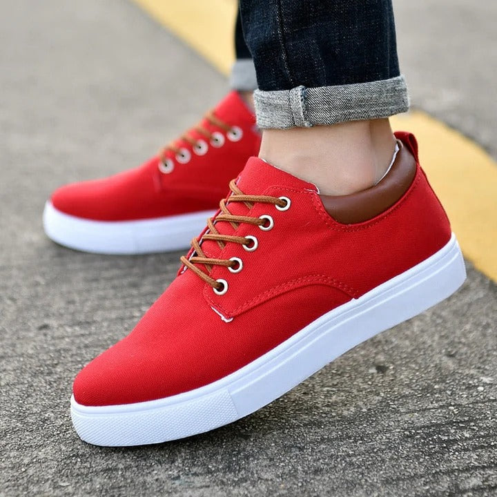 Bequeme Schuhe mit Gummi Sohle für Herren