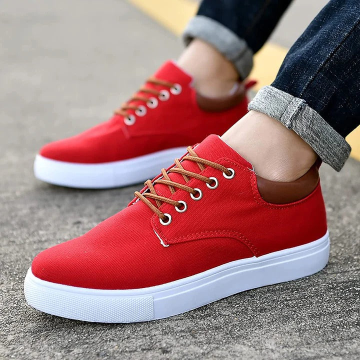 Bequeme Schuhe mit Gummi Sohle für Herren