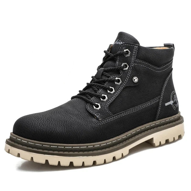 Herren Wander-Winter Schuhe mit bequemer Sohle