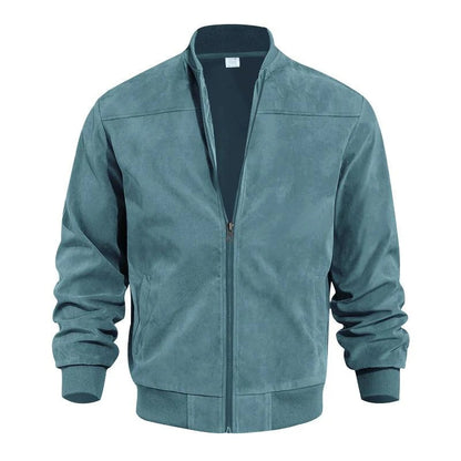 Herren-Bomberjacke mit Reißverschluss & Taschen