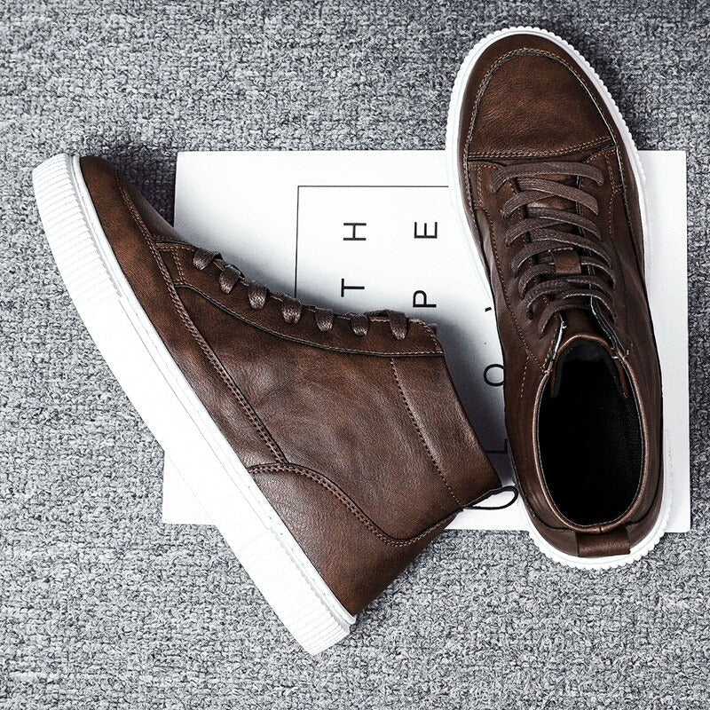 Herren Bequeme Schuhe | Gummi Sohle