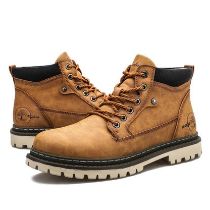 Herren Wander-Winter Schuhe mit bequemer Sohle