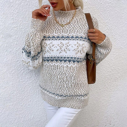 Pullover mit klassischem Strickmuster