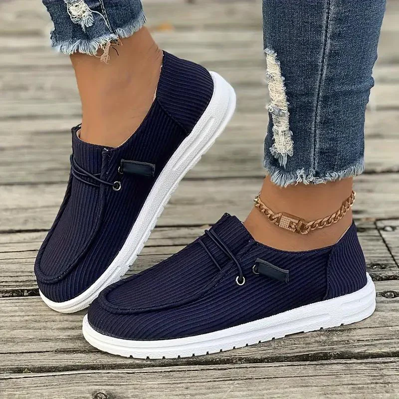 Damen bequeme Sommer Schuhe mit Gummi Sohle