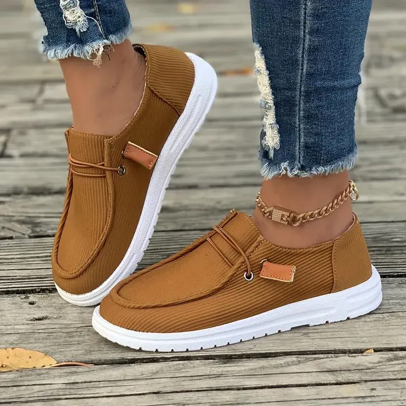 Damen bequeme Sommer Schuhe mit Gummi Sohle