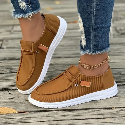 Damen bequeme Sommer Schuhe mit Gummi Sohle