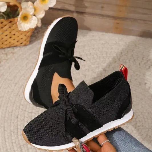 Damen Lauf Schuhe mit bequemer Gummi-Sohle
