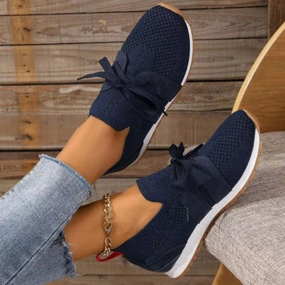 Damen Lauf Schuhe mit bequemer Gummi-Sohle