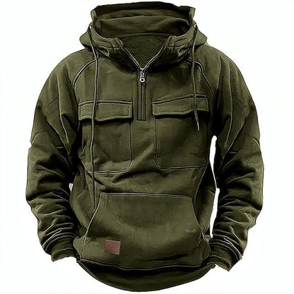 Herren Kapuzen Pullover mit Zipper