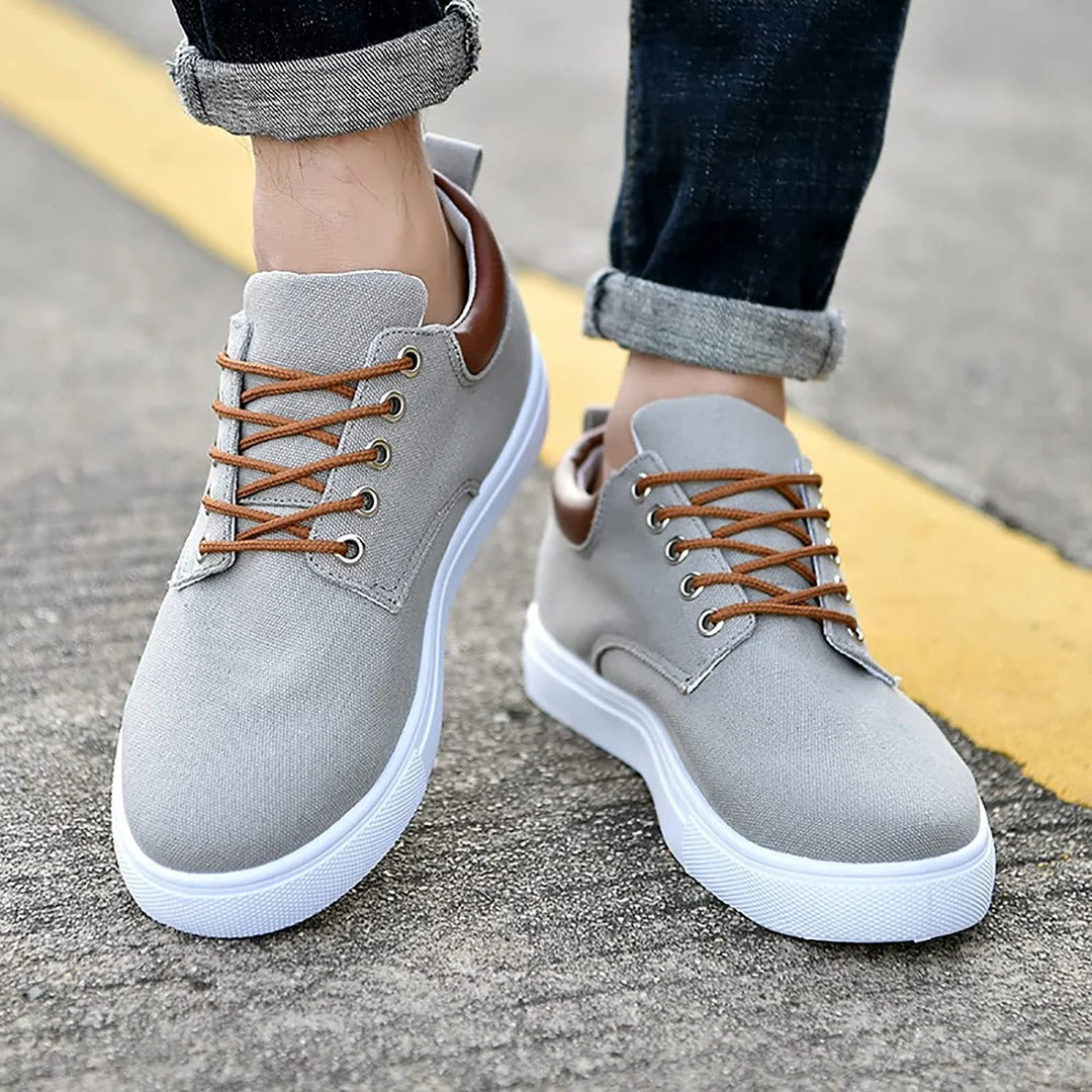Bequeme Schuhe mit Gummi Sohle für Herren