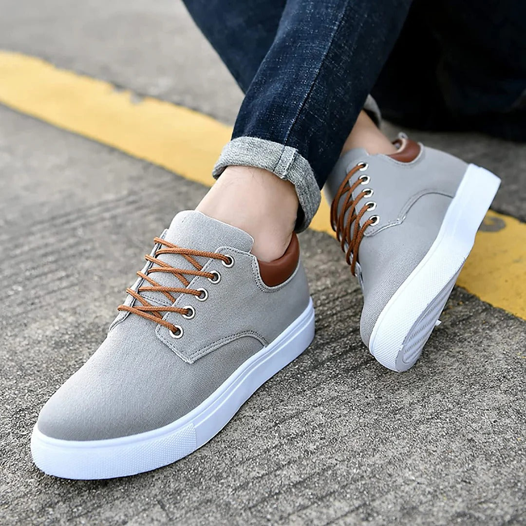 Bequeme Schuhe mit Gummi Sohle für Herren