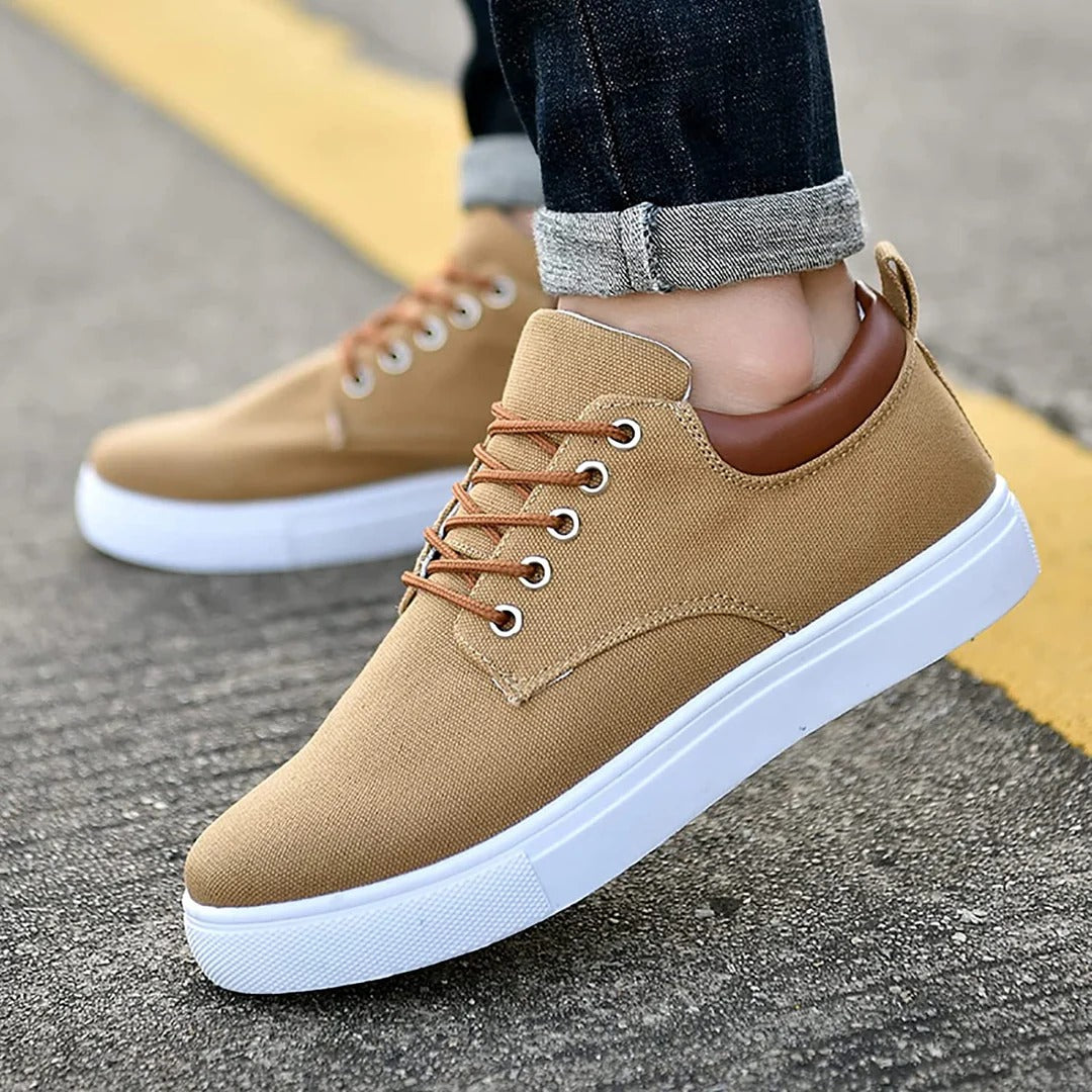 Bequeme Schuhe mit Gummi Sohle für Herren