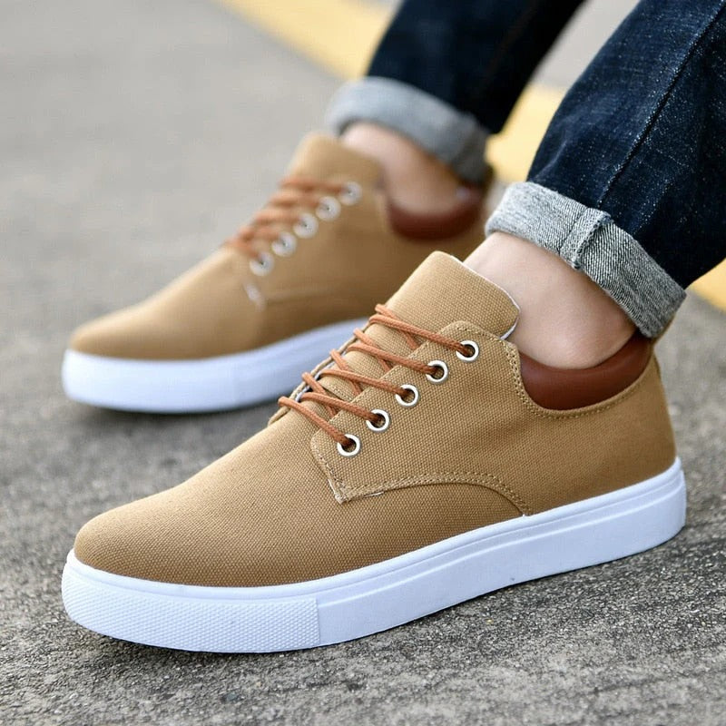 Bequeme Schuhe mit Gummi Sohle für Herren
