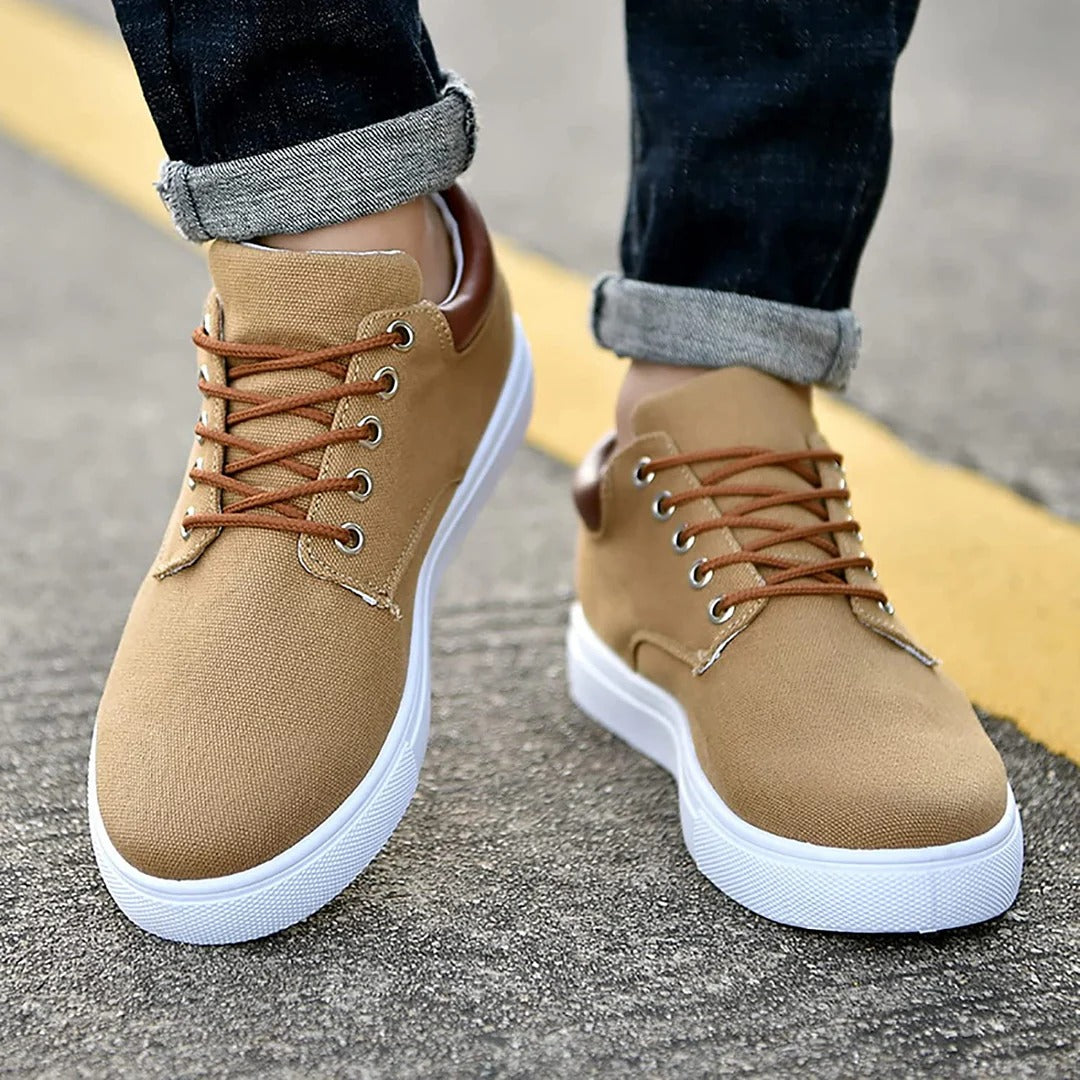 Bequeme Schuhe mit Gummi Sohle für Herren