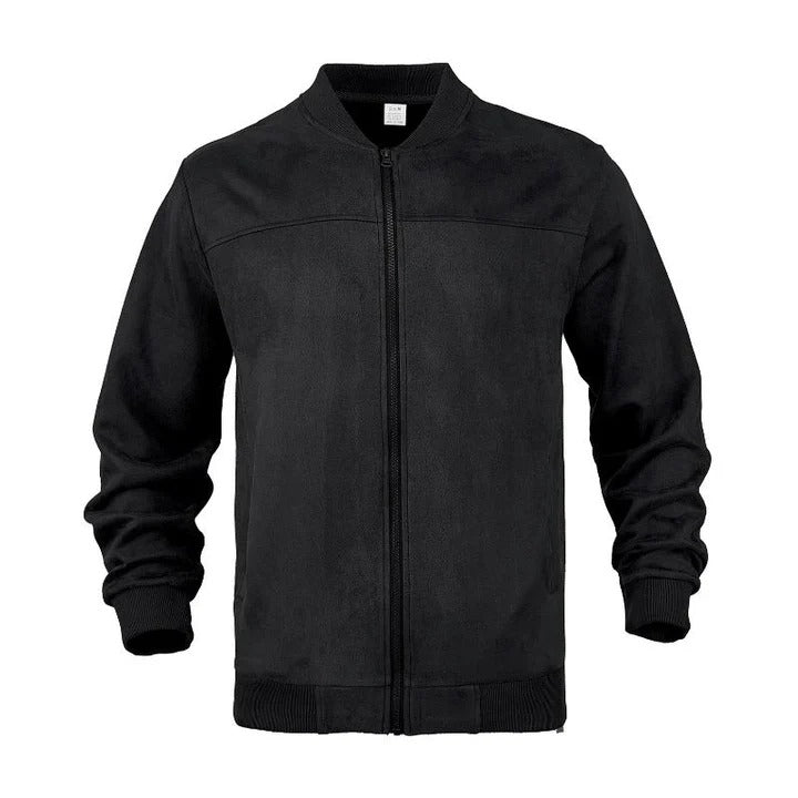 Herren-Bomberjacke mit Reißverschluss & Taschen