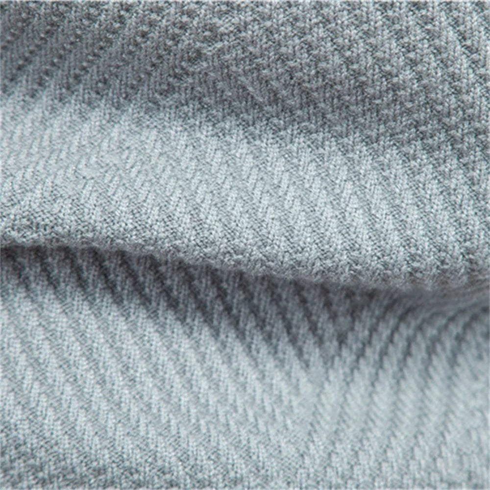 Herrenpullover mit Rundhalsausschnitt & Streifen