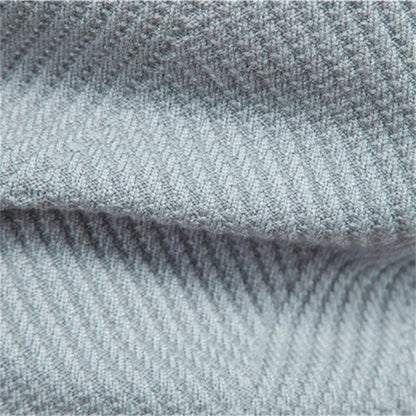 Herrenpullover mit Rundhalsausschnitt & Streifen