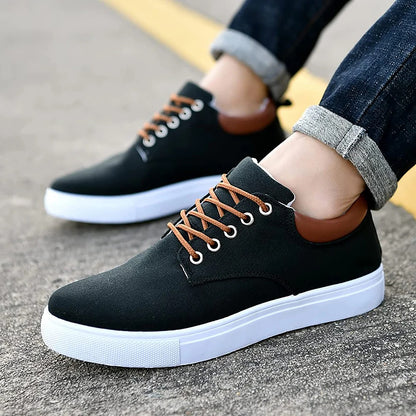 Bequeme Schuhe mit Gummi Sohle für Herren
