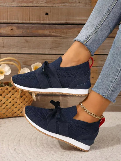 Damen Lauf Schuhe mit bequemer Gummi-Sohle