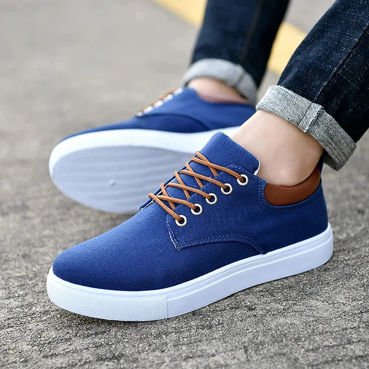 Bequeme Schuhe mit Gummi Sohle für Herren