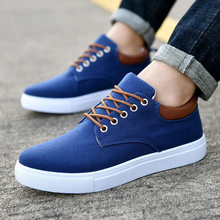 Bequeme Schuhe mit Gummi Sohle für Herren