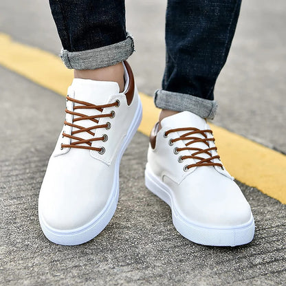 Bequeme Schuhe mit Gummi Sohle für Herren
