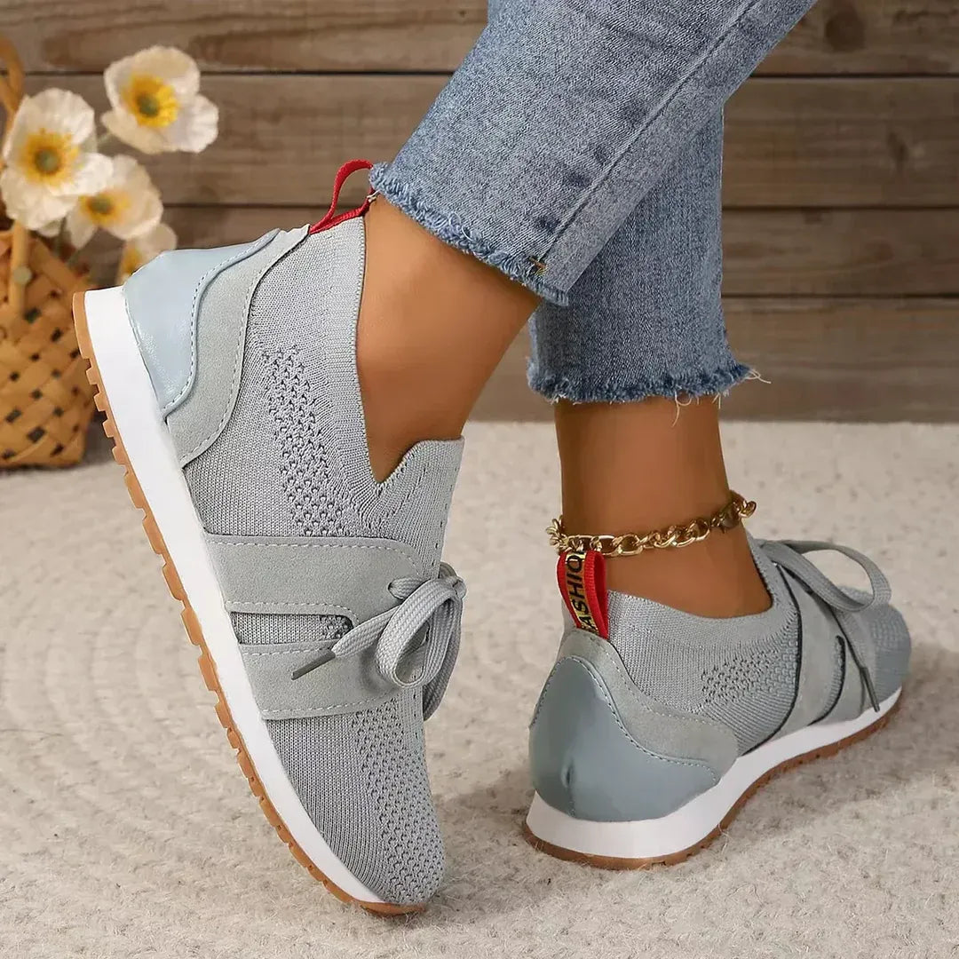Damen Lauf Schuhe mit bequemer Gummi-Sohle