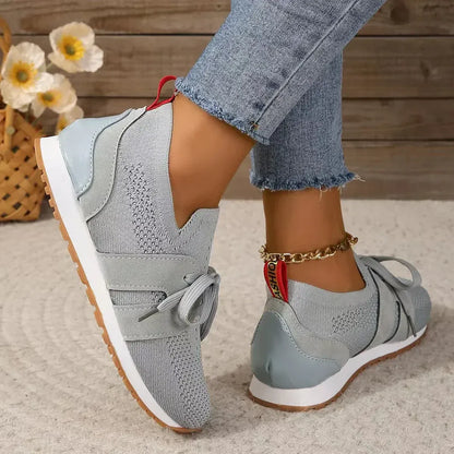 Damen Lauf Schuhe mit bequemer Gummi-Sohle