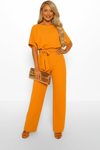 Eleganter Jumpsuit für Damen mit Gürtel