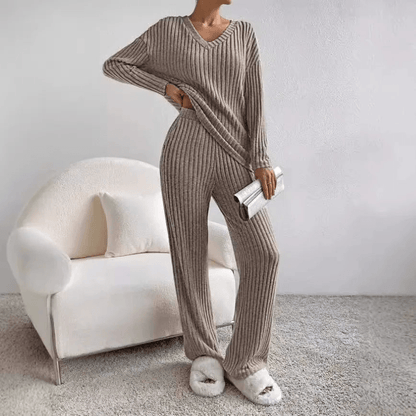 Elegantes Damen-Zweiteiler Set | Stilvoll und Bequem