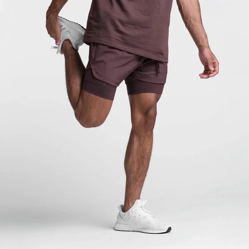 Herrenshorts mit Kordelzug und Taschen