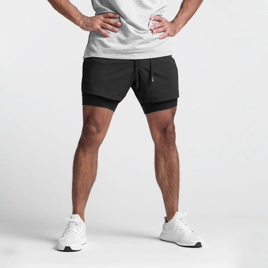 Herrenshorts mit Kordelzug und Taschen